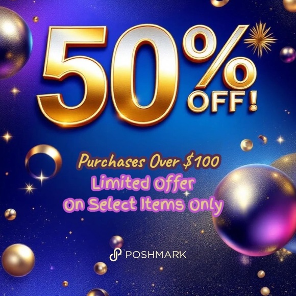 50% Off Limited Time Discounted Promotion Select Items Only ๐ - Picture 2 of 2